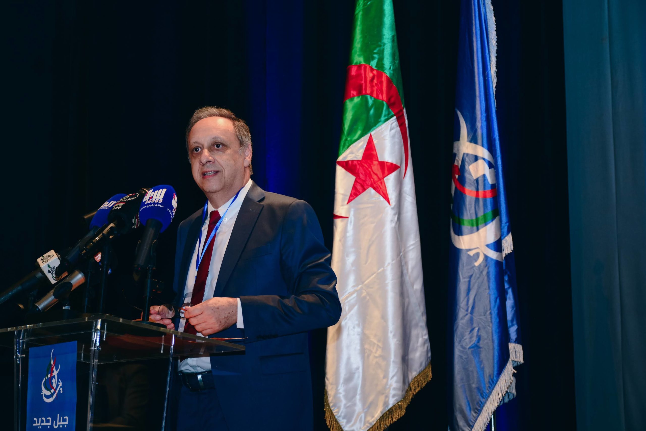 خطاب الدكتور سفيان جيلالي، رئيس جيل جديد المؤتمر الثاني العادي الجزائر في 24 و25 جوان 2022